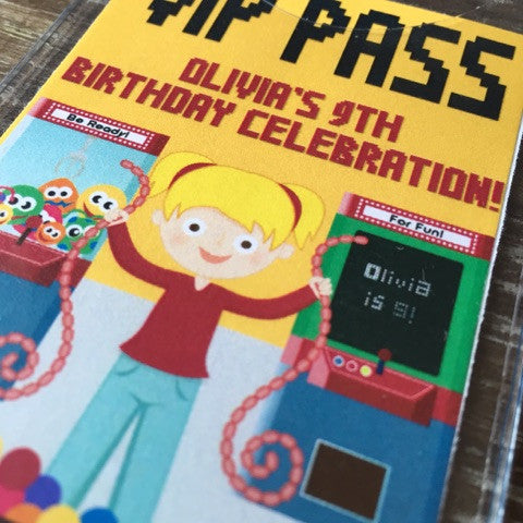 Large Custom VIP Pass - Never Forgotten Designs